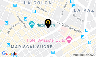 Mapa de Pizzeria Al Forno en Quito