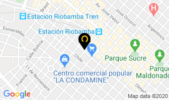 Mapa de Pizzeria D Baggio en Riobamba