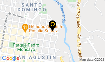 Mapa de Pizzería Delizzia en Ibarra