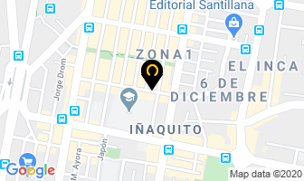 Mapa de Pizzeria El Hornero en Quito