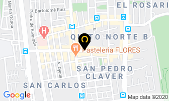 Mapa de Pizzeria El Leñador en Quito