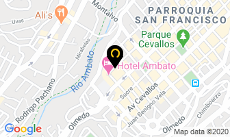 Mapa de Pizzeria Kamarada en Ambato