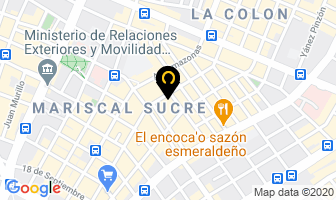 Mapa de Pizzeria Margherita en Quito