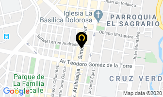 Mapa de Pizzeria Peperoni en Ibarra