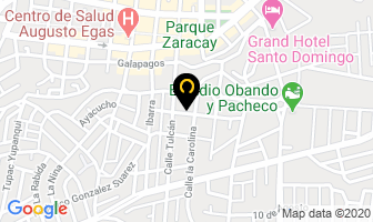 Mapa de Planta Para Exportacion De Cica en Santo Domingo