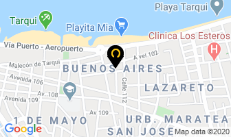 Mapa de Plastica Estetica en Manta