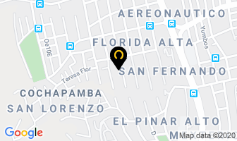 Mapa de Plus Identidad Corporativa en Quito