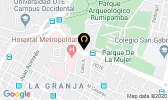 Mapa de Podofeet Iván Pérez en Quito