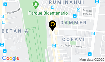 Mapa de Pollos La Promoción en Quito