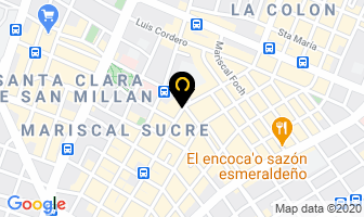 Mapa de Porfinempleo en Quito