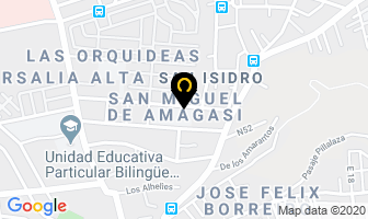 Mapa de Pre-Kinder- Jardin - Escuela Thomson en Quito