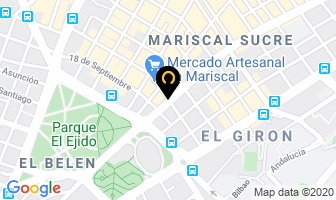 Mapa de Preuniversitario Newton en Quito