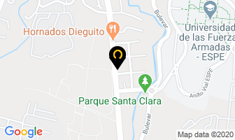 Mapa de Prevedental en Sangolquí