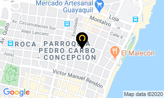 Mapa de Print Solutions en Guayaquil