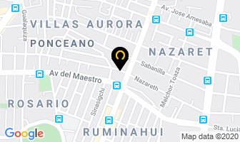 Mapa de Proconser en Quito