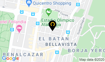 Mapa de Productos De Bienestar Total Y Organo Gold en Quito