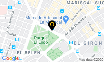 Mapa de Productos ParaÍso Del Ecuador S.a. en Quito