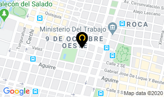 Mapa de Pront Services Servieuro en Guayaquil