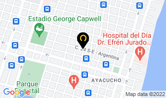 Mapa de Protesica Checa Loor en Guayaquil