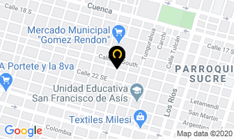 Mapa de Proyectos & Productos en Guayaquil
