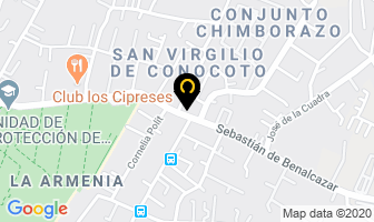 Mapa de Psicologa Clinica Jimena Jaramillo R. en Quito