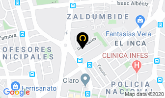 Mapa de Publicitaria Berajah en Quito