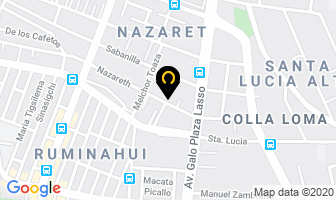 Mapa de Publigrabados Proaño en Quito