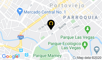 Mapa de Publiser en Portoviejo