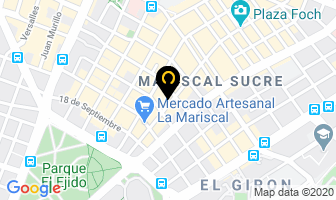 Mapa de Pudeleco Editores S.a. en Quito