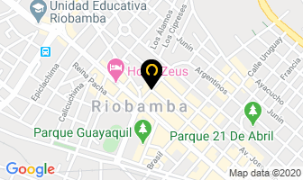 Mapa de Puertas Enrollables Confor en Riobamba