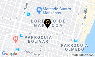 Mapa de Punto Coco en Guayaquil