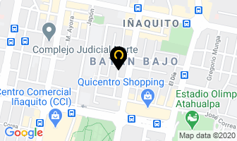 Mapa de Punto Cordon en Quito