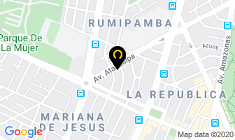 Mapa de Punto Pharma Distribuidora Dermatologica en Quito
