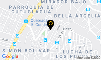 Mapa de Pura Caña en Quito