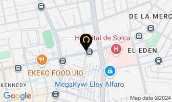Mapa de Pydy Car en Quito