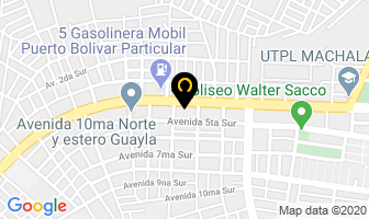 Mapa de Qbe Seguros Colonial en Manta