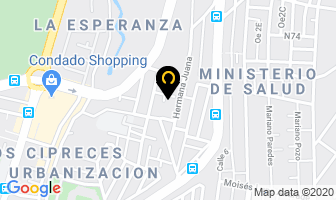 Mapa de Que Buena Idea S.a. en Quito