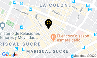 Mapa de Quito Antiguo Bar Karaoke en Quito