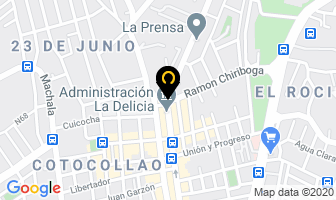 Mapa de "arte Y Maderas" Aserradero Y Ferreteria en Quito