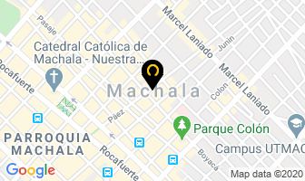 Mapa de R Y M Publicidad en Machala