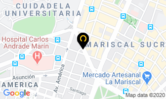 Mapa de RadiÓlogos Asociados en Quito