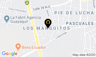 Mapa de Radiadores Rincón S.a. (Radrinsa) en Guayaquil