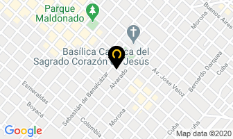 Mapa de Radio Central en Riobamba