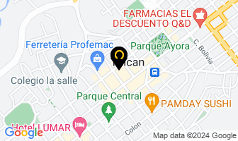 Mapa de Radio La Mega 103.7 Fm Stereo en Tulcán