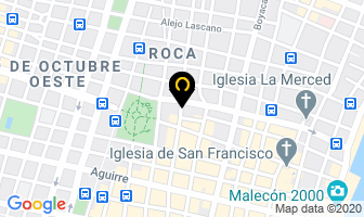 Mapa de Ramirez Apolo Jose Odont. en Guayaquil