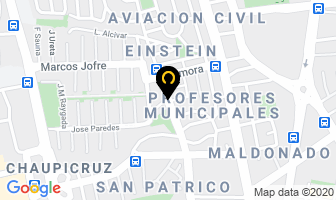 Mapa de Realces Peluqueria en Quito