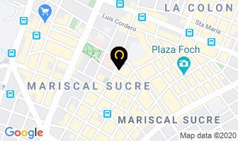 Mapa de Recalde & Asociados en Quito