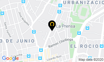 Mapa de Rectificadora Ecuador en Quito