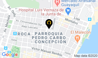 Mapa de Rectificadora Ing.gabriel Mosquera en Guayaquil