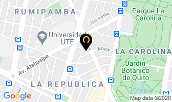 Mapa de Redin Gonzalez Fernando M. Med. en Quito